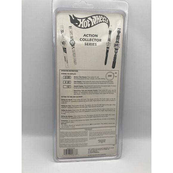 Hot Wheels Vintage 25th Anniversary Jet Streek Future of Speed Watch 1993 NIP - Picture 5 of 7